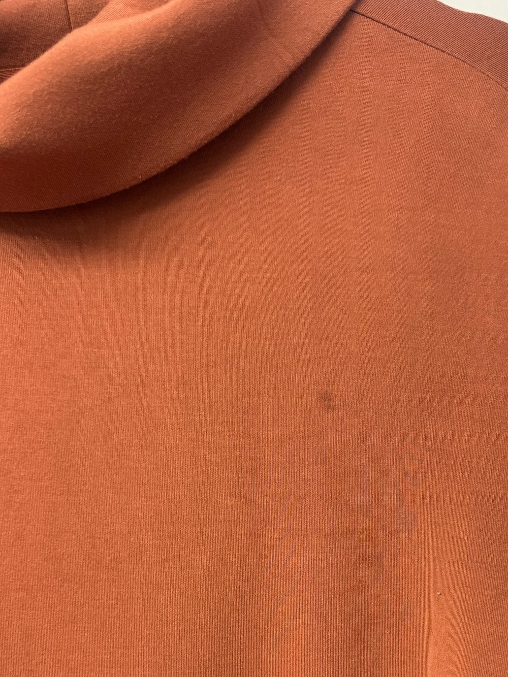 Varley Freya Sweat Pullover Womens S Rust Brown Doublesoft Funnel Neck Lounge C2 - Picture 6 of 12